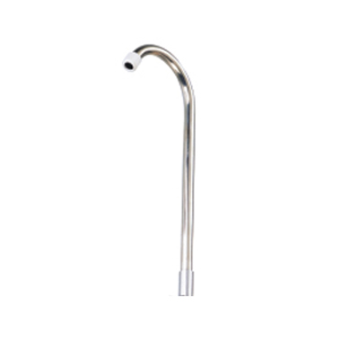 Countertop Water Filter Chrome Spout with Black Tip - Click Image to Close